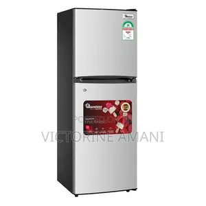 Ramtons RF/203 2-Door Direct Cool Fridge (128L) | Silver