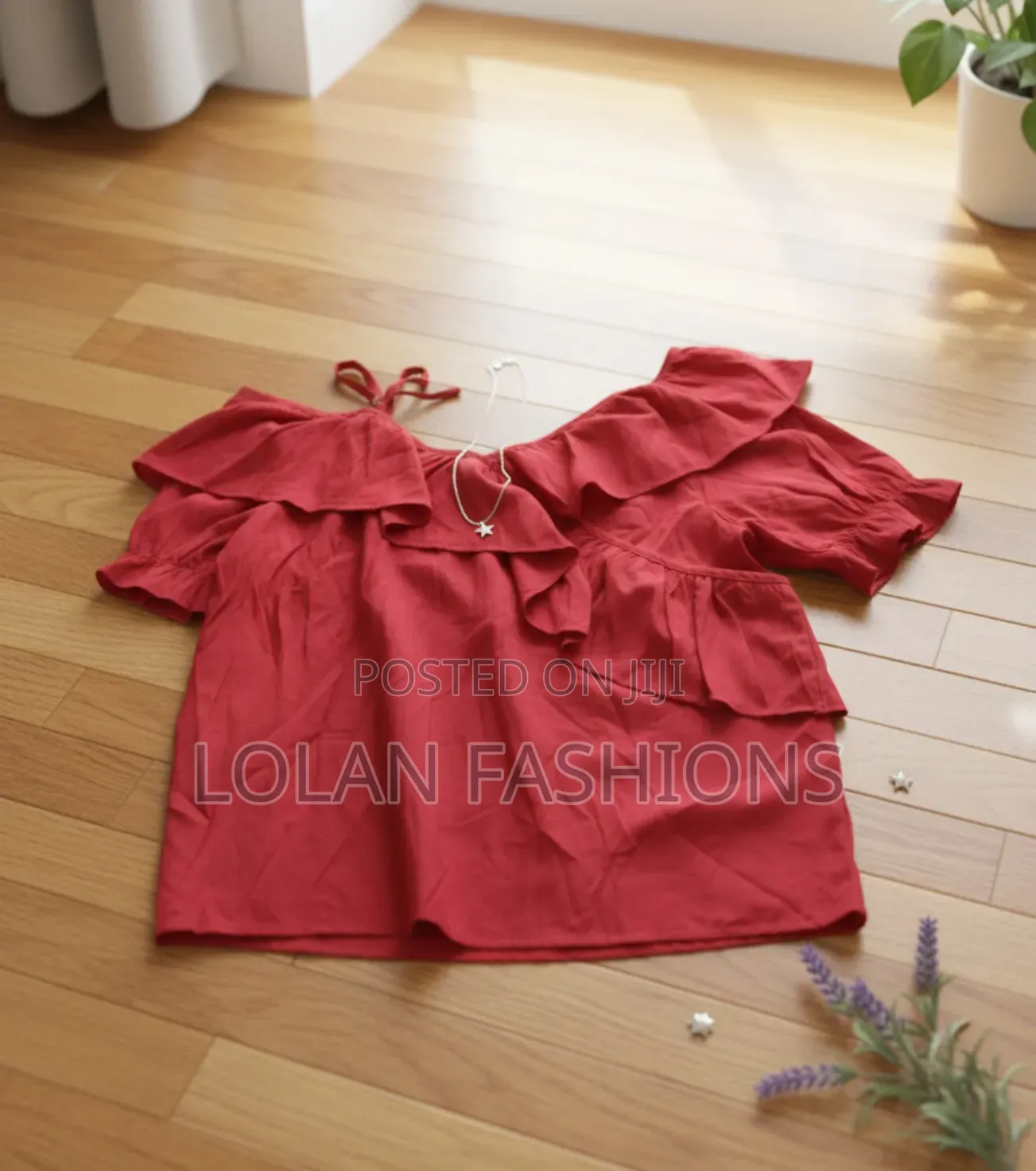 Red Casual Wear Top