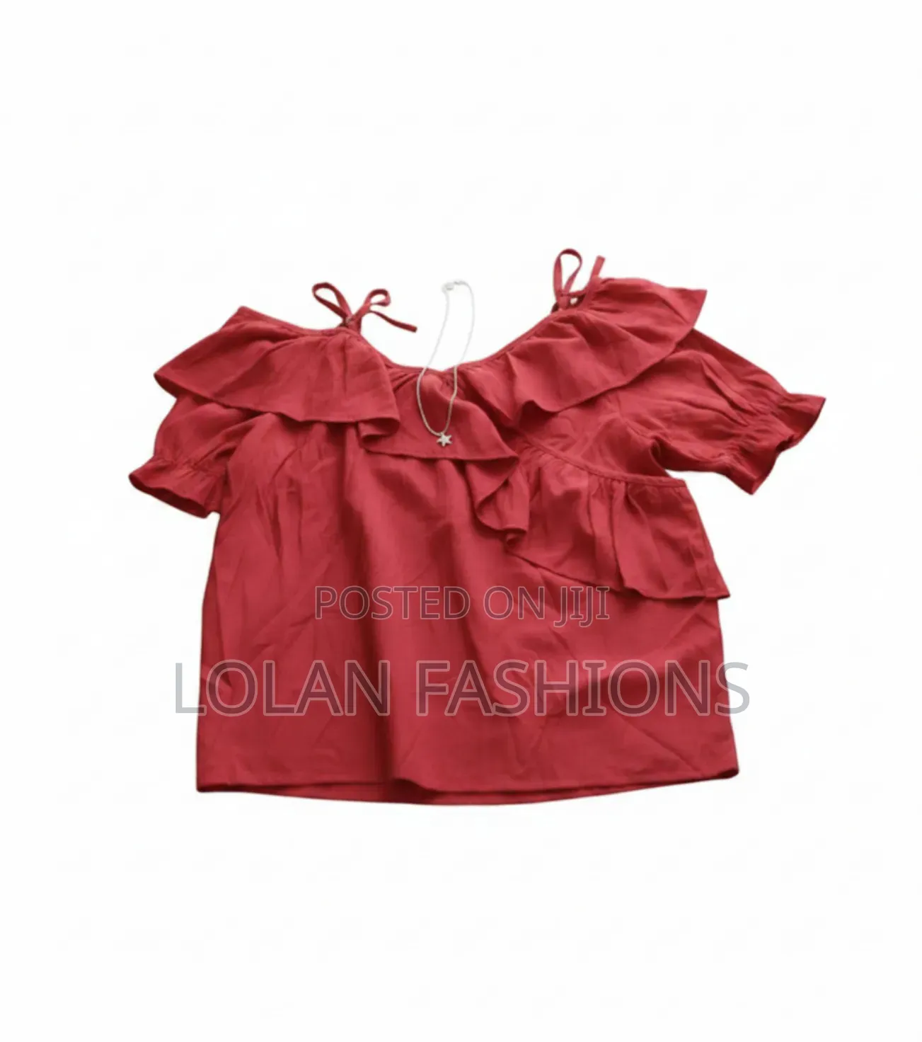 Red Casual Wear Top