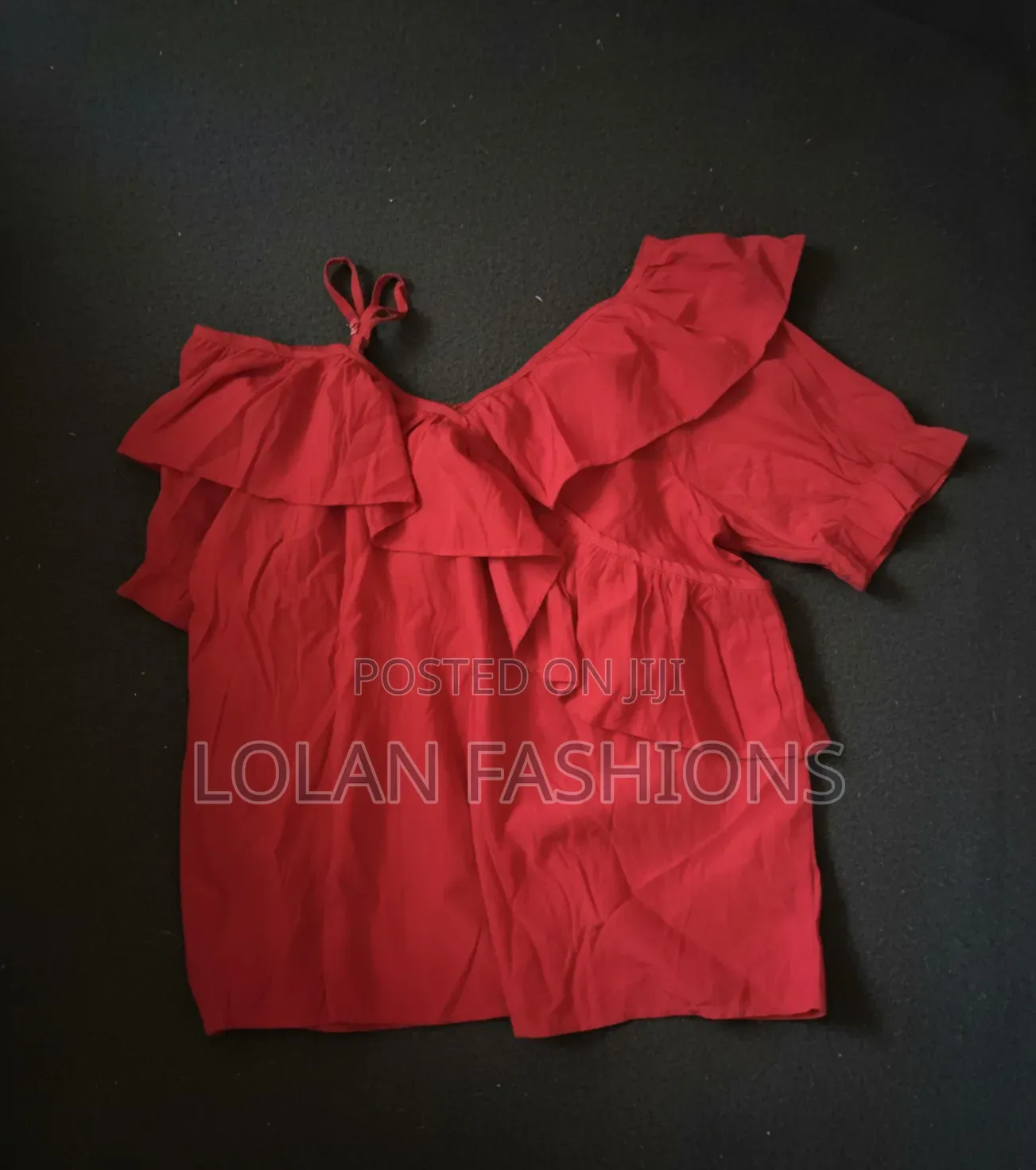 Red Casual Wear Top