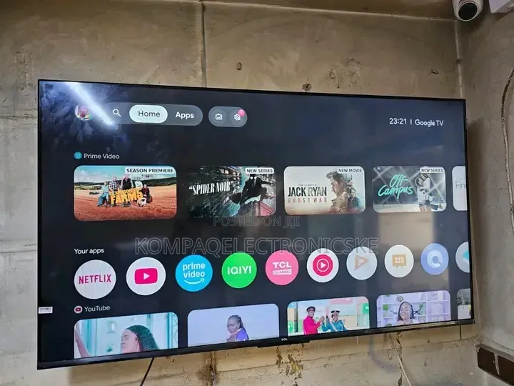 TCL 50" S5k Model Smart Android Frameless Brand-New TV