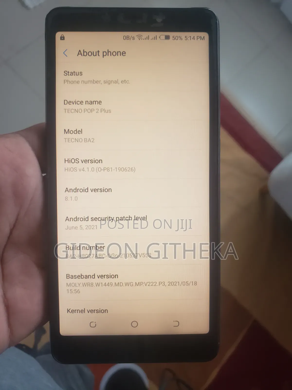 Tecno Pop 2 Plus 16 GB Black