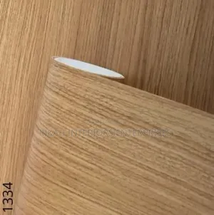 Waterproof Wood Effect Contact Paper Environmental Friendly Justin