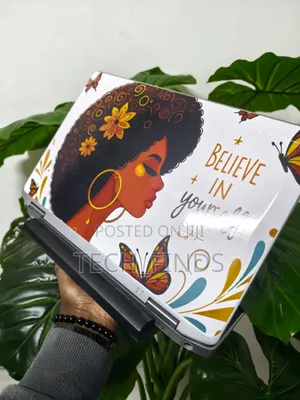 "Believe in Yourself" Quote Laptop Skin