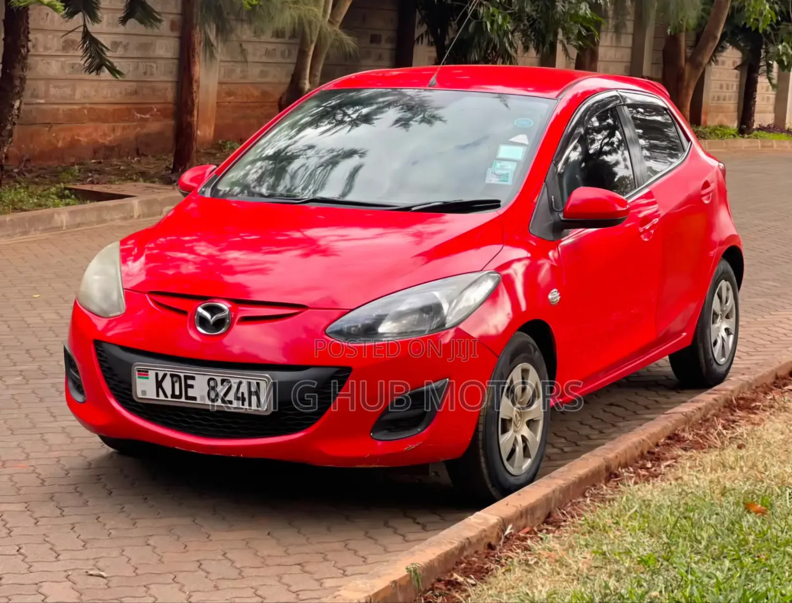 Mazda Demio 2014 Red