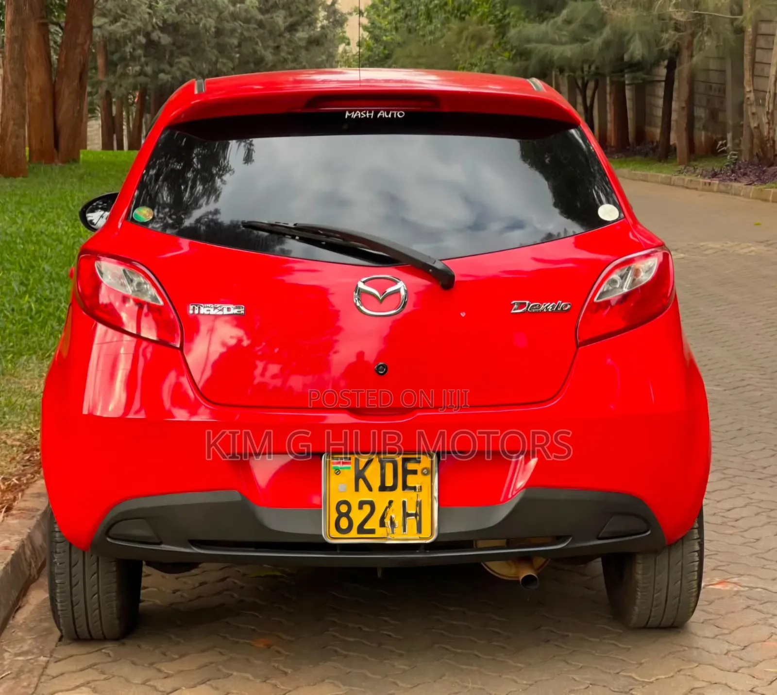 Mazda Demio 2014 Red