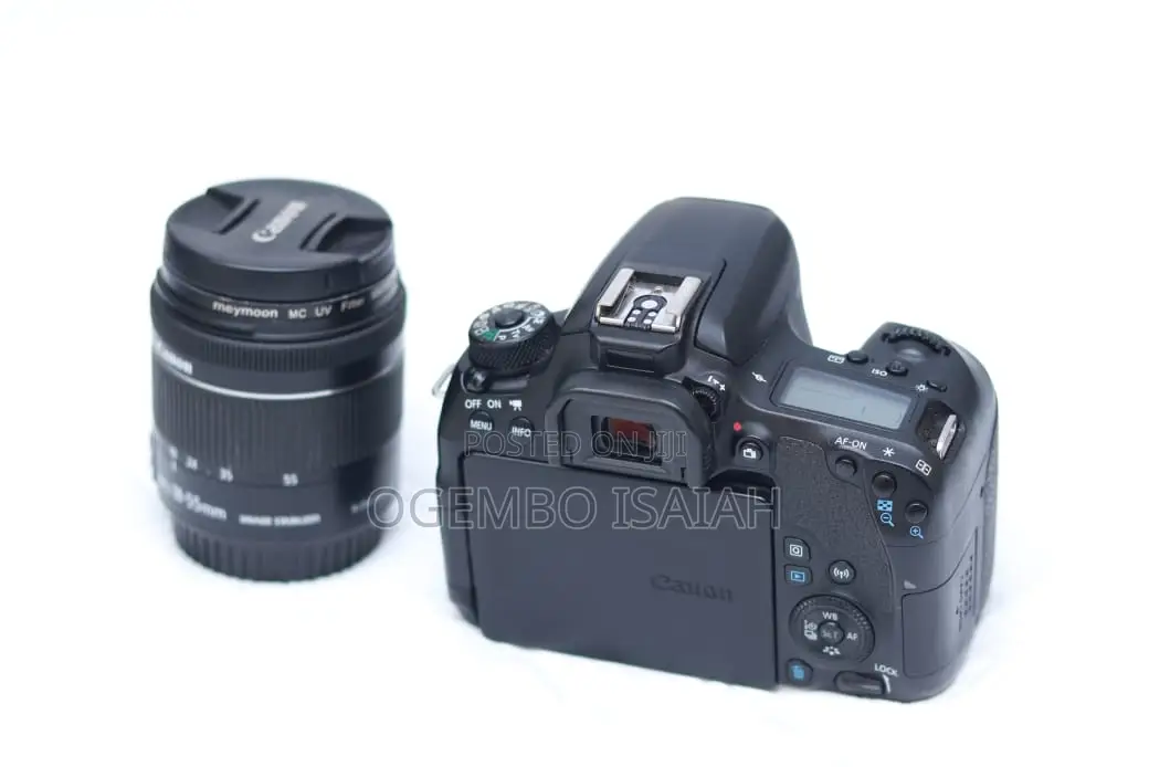 Canon EOS 77D Camera With 18–55mm Lens