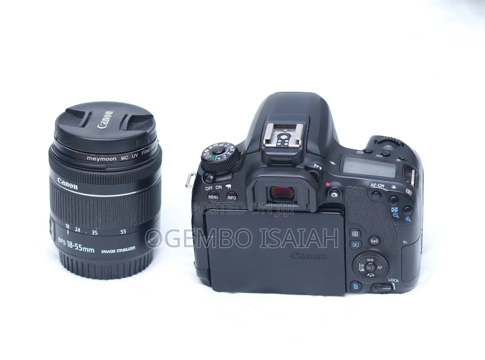 Canon EOS 77D Camera With 18–55mm Lens