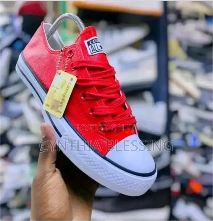 Lether Converse Shoes