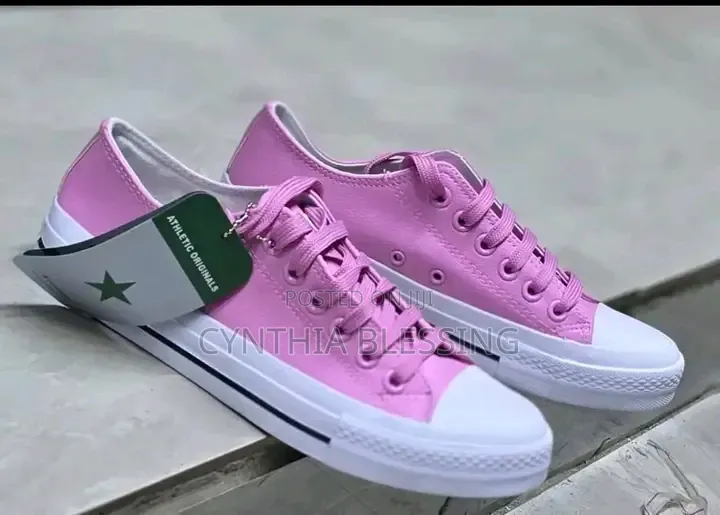 Lether Converse Shoes