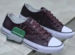 Lether Converse Shoes