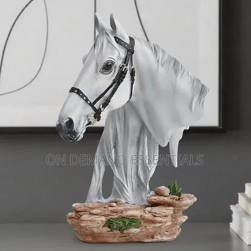 Resin Horse Head Statue - thumbnail 4