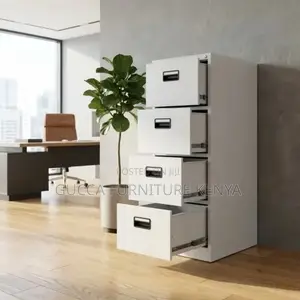 4-Drawer Metallic Cabinet With 4-Lock Keys
