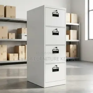 4-Drawer Metallic Cabinet With 4-Lock Keys