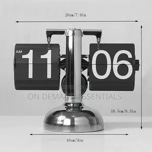 Retro Digital Flip Down Desk Clock