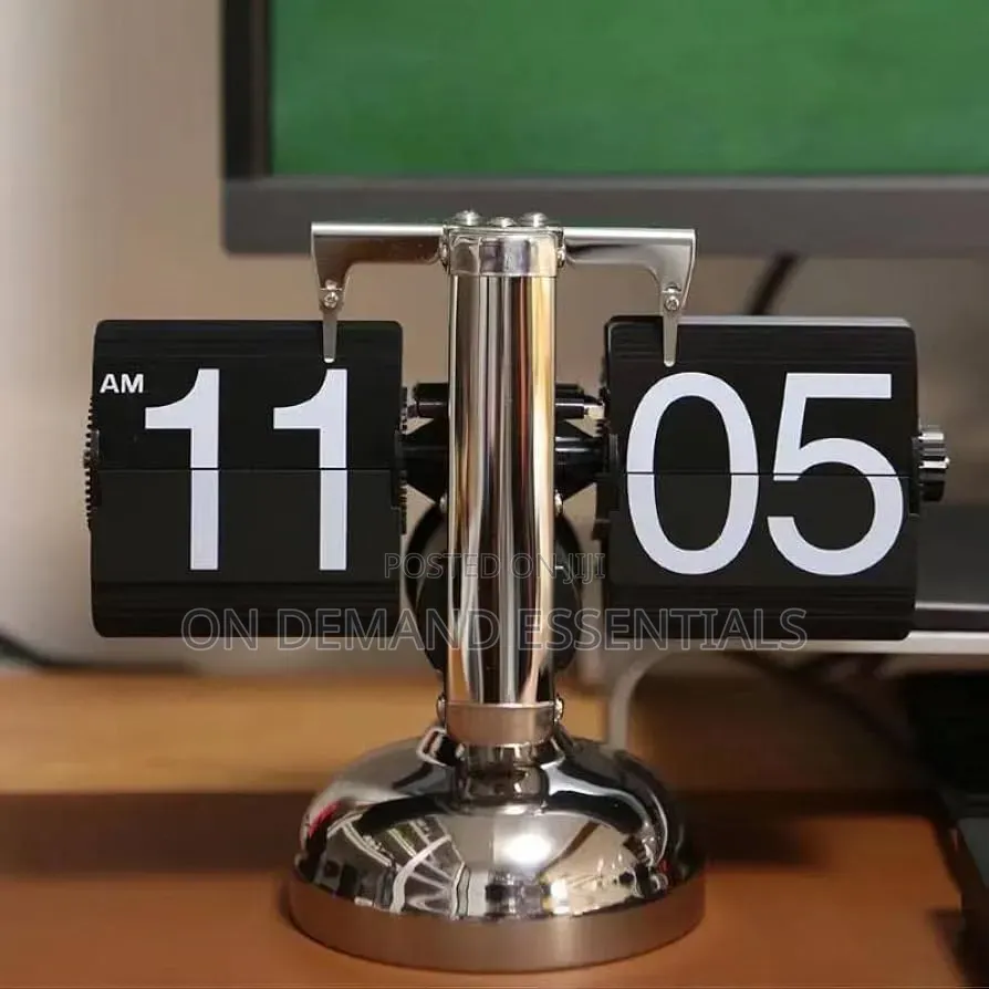 Retro Digital Flip Down Desk Clock
