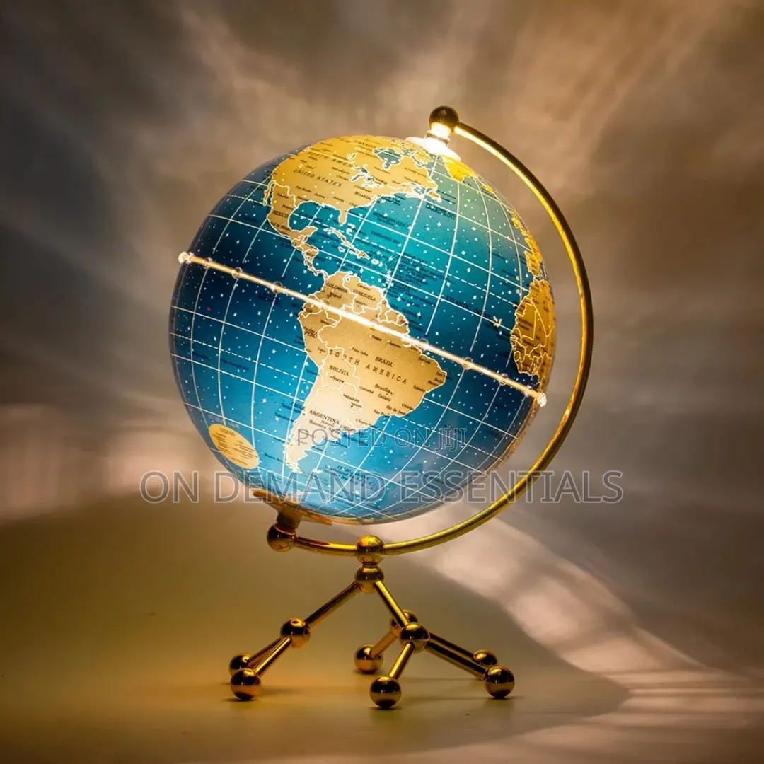Led Souvenir World Map Globe