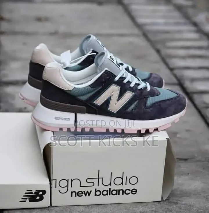 New Balance Rc1300 “ Ronnie Fieg Gray Blue “ Quality Leather