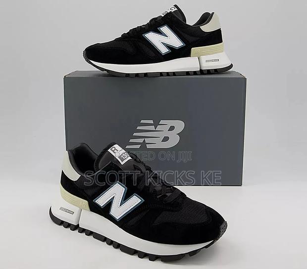 New Balance Rc1300 “ Black White “ Quality Leather