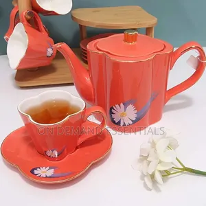 14pcs Nordic Design Luxurious Ceramic Coffee / Tea Set