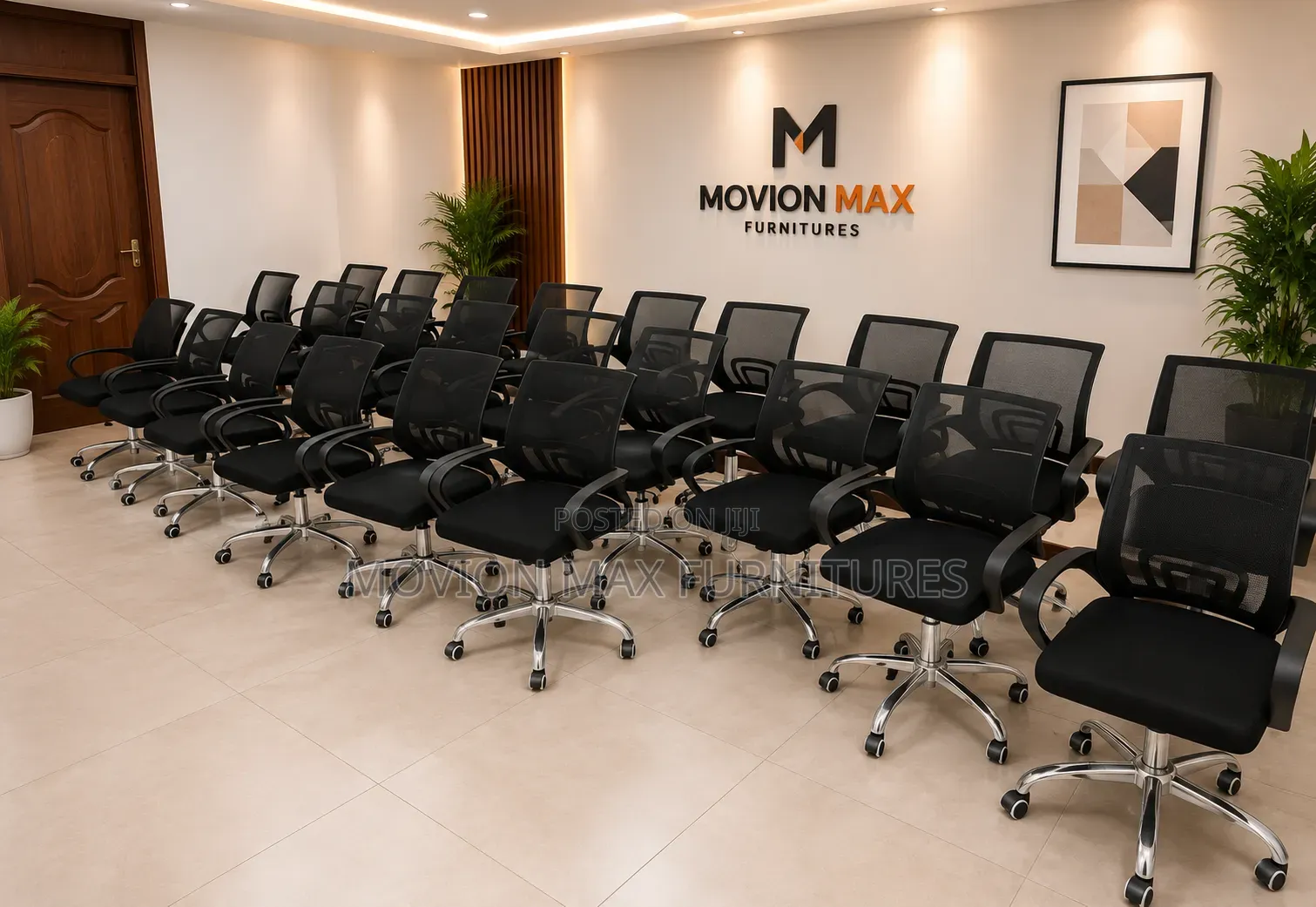 Smart Ergonomic Mesh Chair