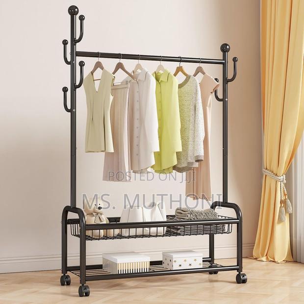 Heavy Duty Ultra-Functional, Stylish Garment Rack