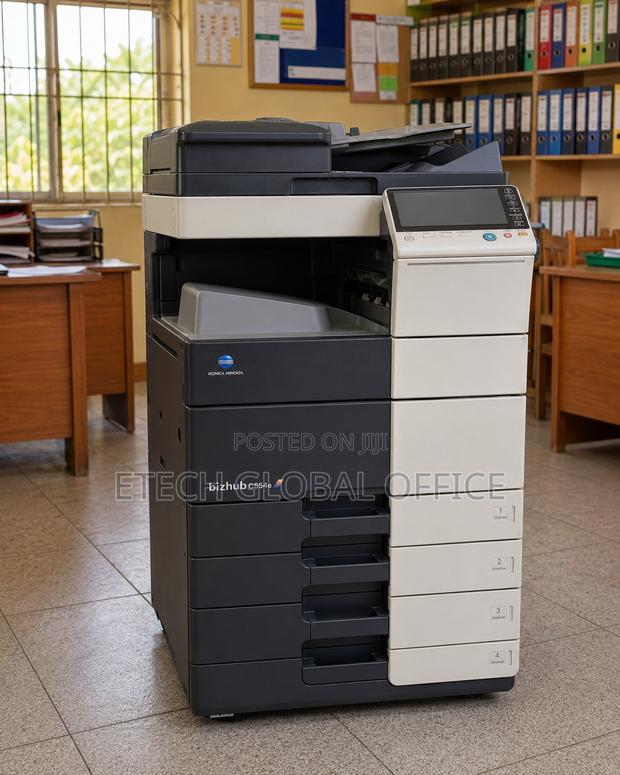 Konica C554e High-Volume Multifunction Office Printer - main view