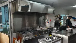 Modern Combined Cooker+hood +Installation All Ss 304