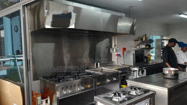Modern Combined Cooker+hood +Installation All Ss 304