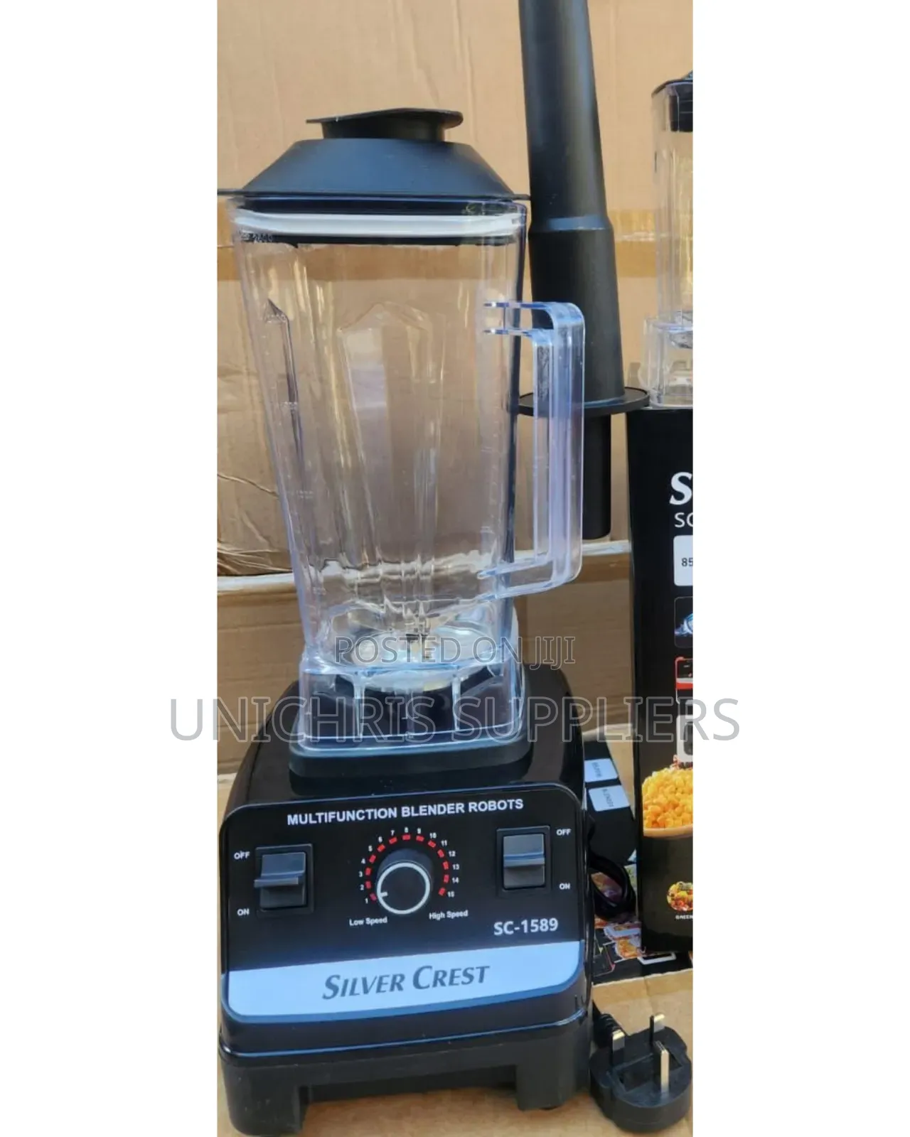 8500 Watts Silver Crest Commercial Blender