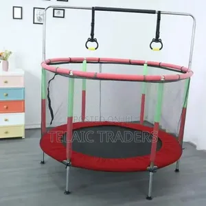 4FT Trampoline for Kids With Safety Enclosure