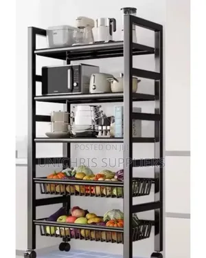5 Layer Vegetables Basket Rack