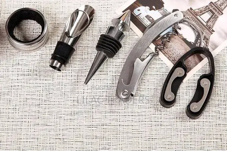 5pc Bottle Shaped Wine Opener Gift Set