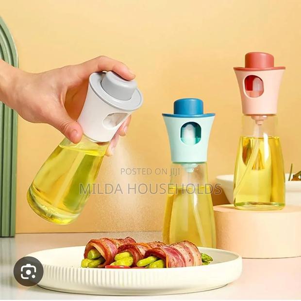 200ml Glass Bottle Oil Spray - main view