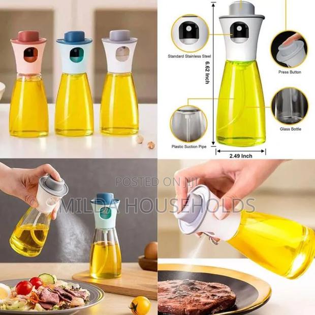 200ml Glass Bottle Oil Spray - thumbnail 3