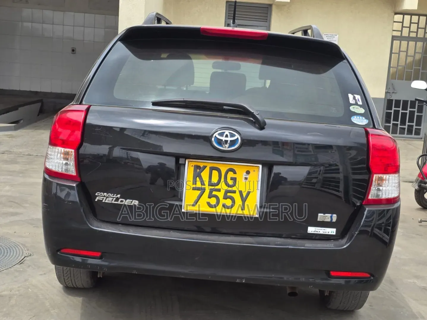 Toyota Corolla Fielder 2015 Black