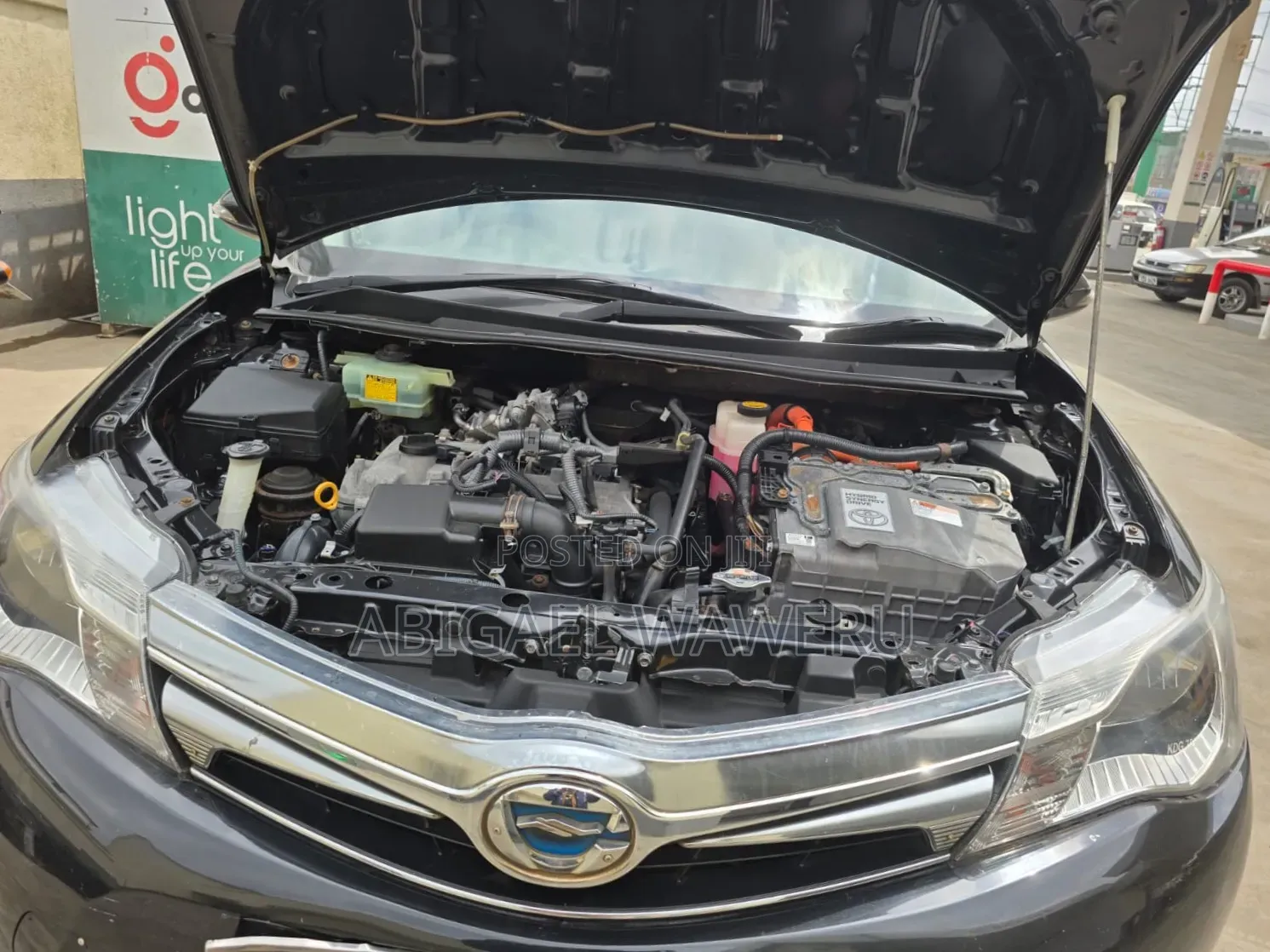 Toyota Corolla Fielder 2015 Black