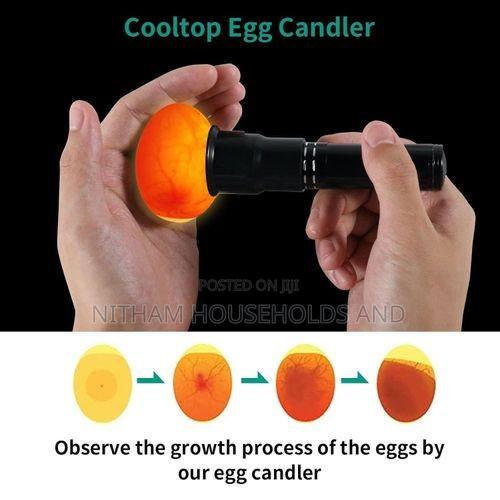 Incubator Eggtester Egg Incubator Candling Lamp 9 LED Super Cold - thumbnail 2