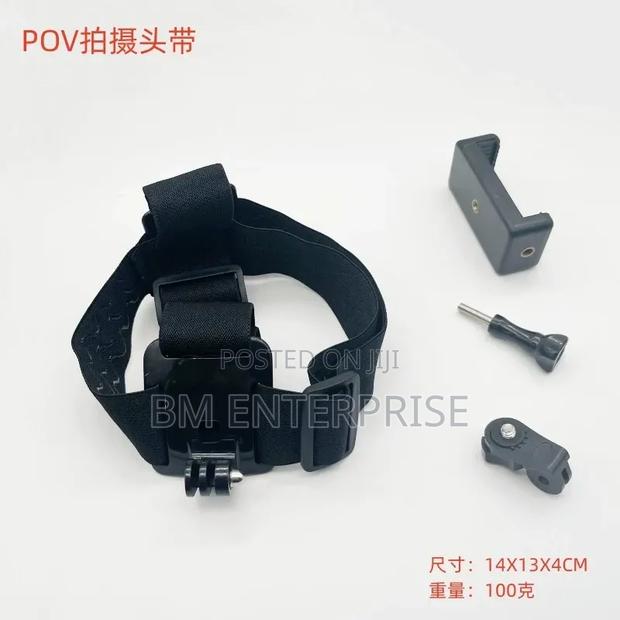 Universal Head Mounted Phone Holder for Sporting Activities