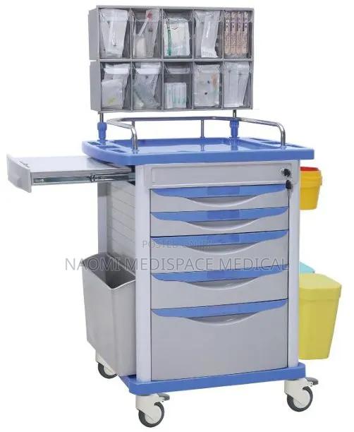 Theatre Emergency Medicine Trolley/Emergency Crash Cart