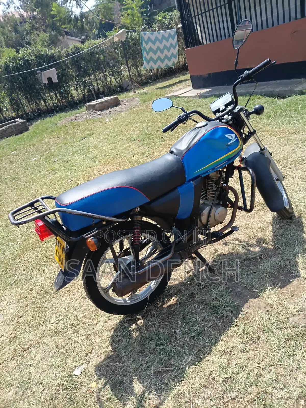 Honda CG110 2025 Blue