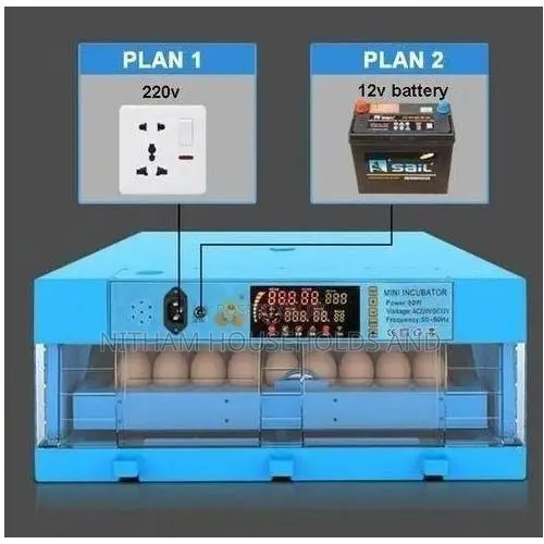 1056 -Eggs Automatic Egg Incubator Temperature Control Hatcher