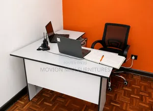Black/White Corner Lshape Office Desk Office Desk