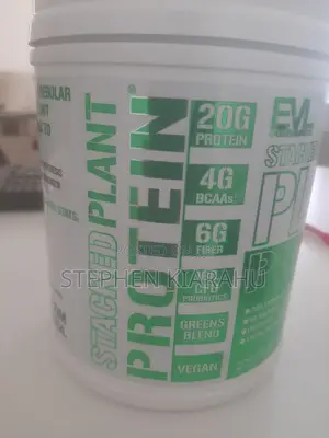 Evl Stacked Plant Protein Natural Vanilla 1.5 Lb (680 G)