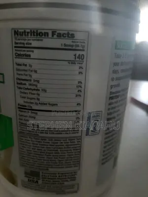 Evl Stacked Plant Protein Natural Vanilla 1.5 Lb (680 G)