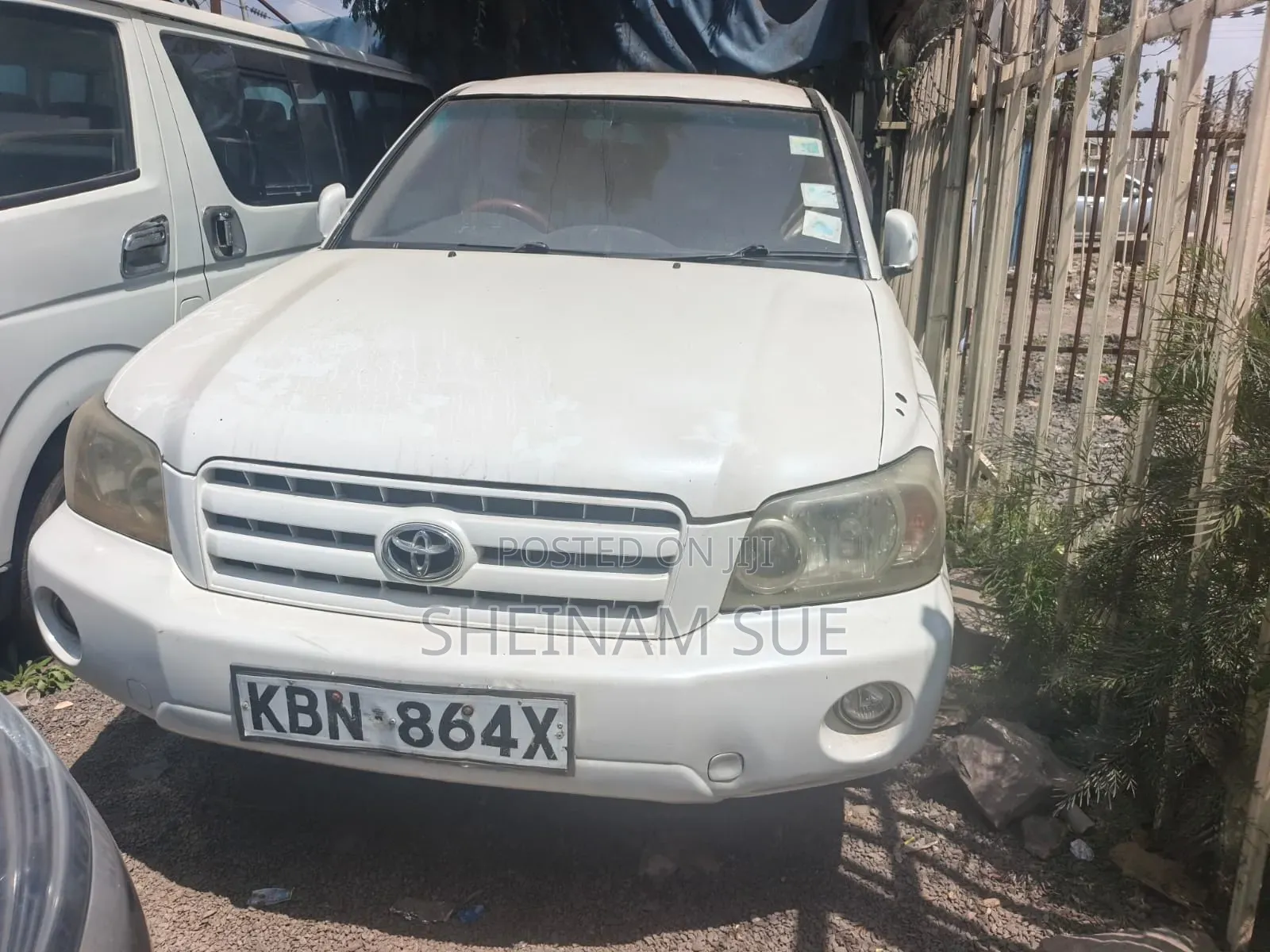 Toyota Kluger 2007 White