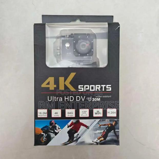 Brand New Ultra HD Waterproof Sports Camera Wifi Enabled