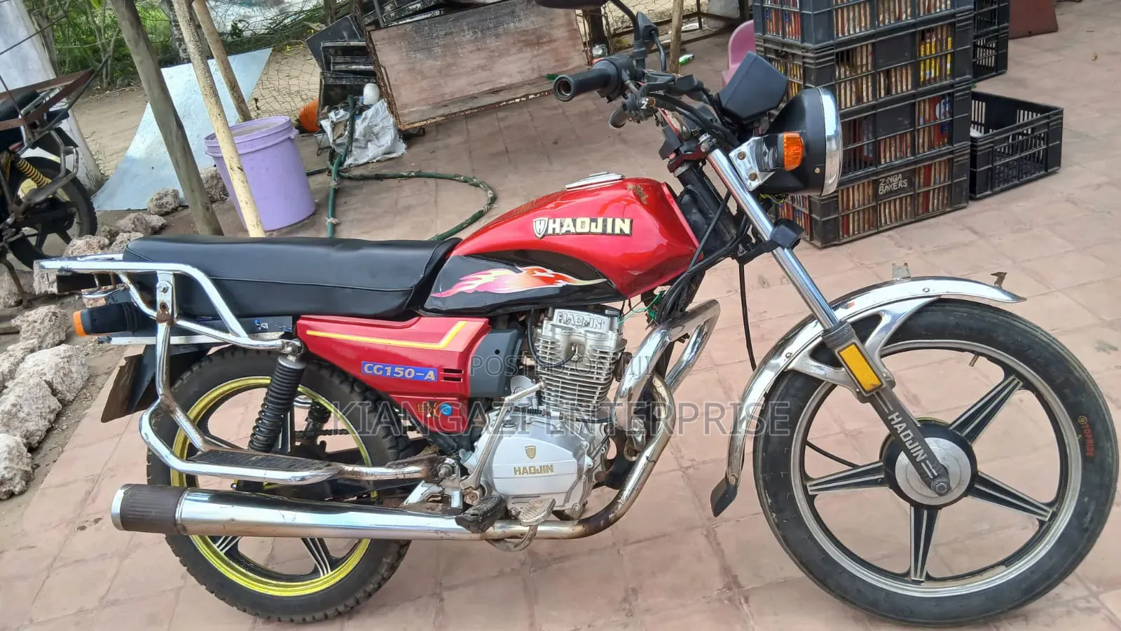 Haojin HJ125 2020 Yellow