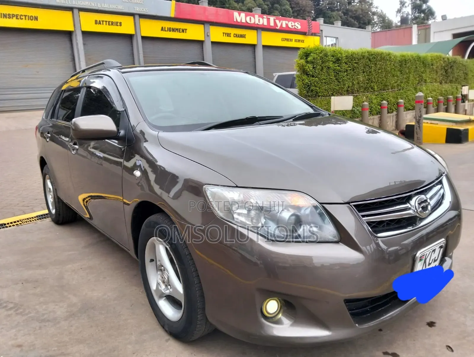 Toyota Corolla Fielder 2010 Silver