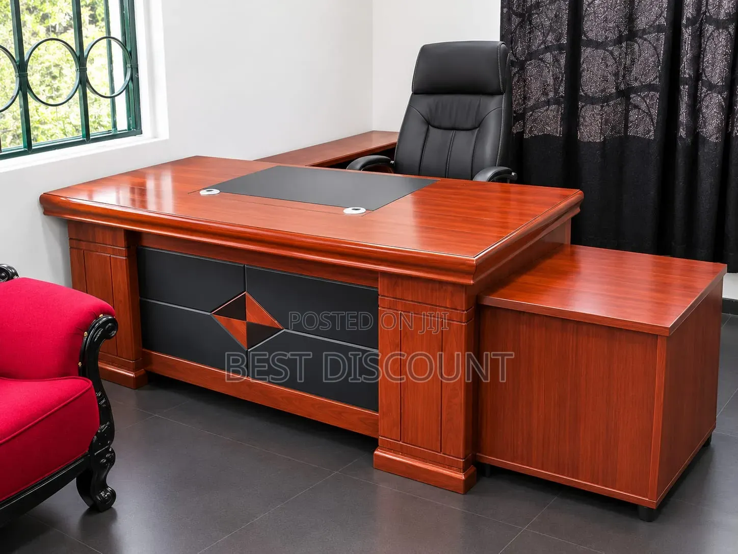 Mahogany Executive Office Desk